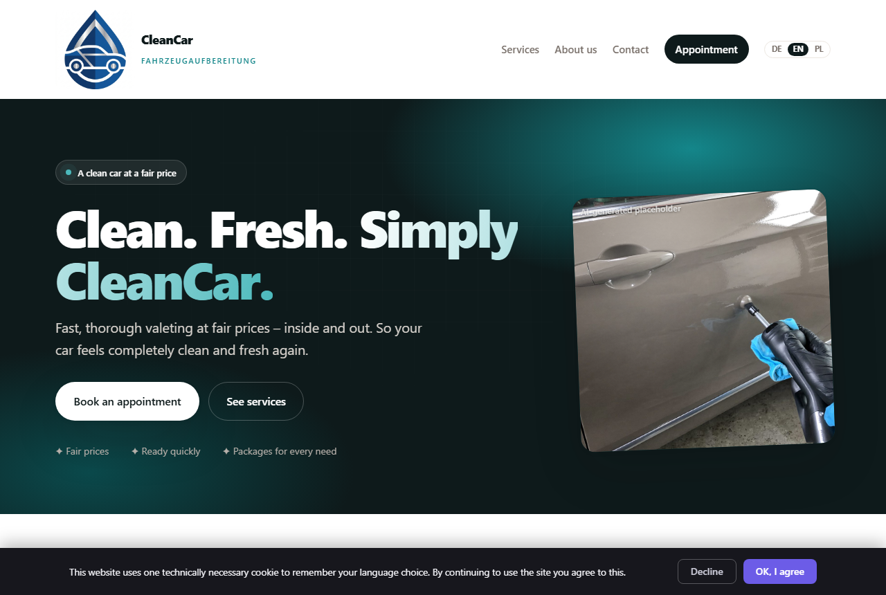 Vehicle Valeting