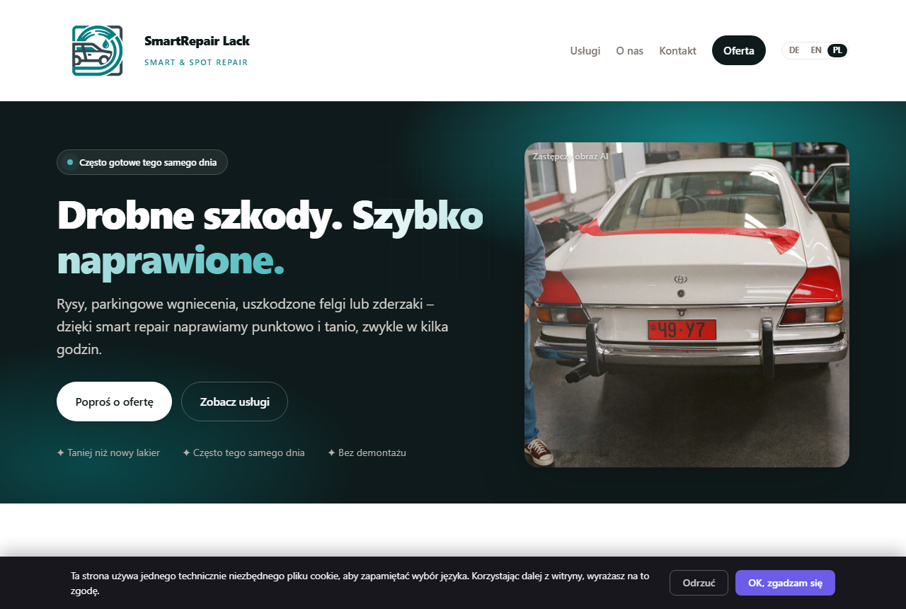 Lakier Smart Repair