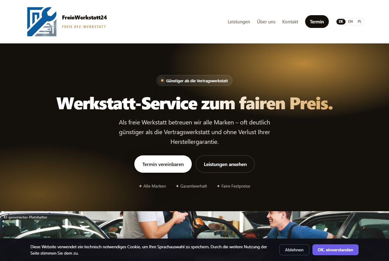 Freie Kfz-Werkstatt