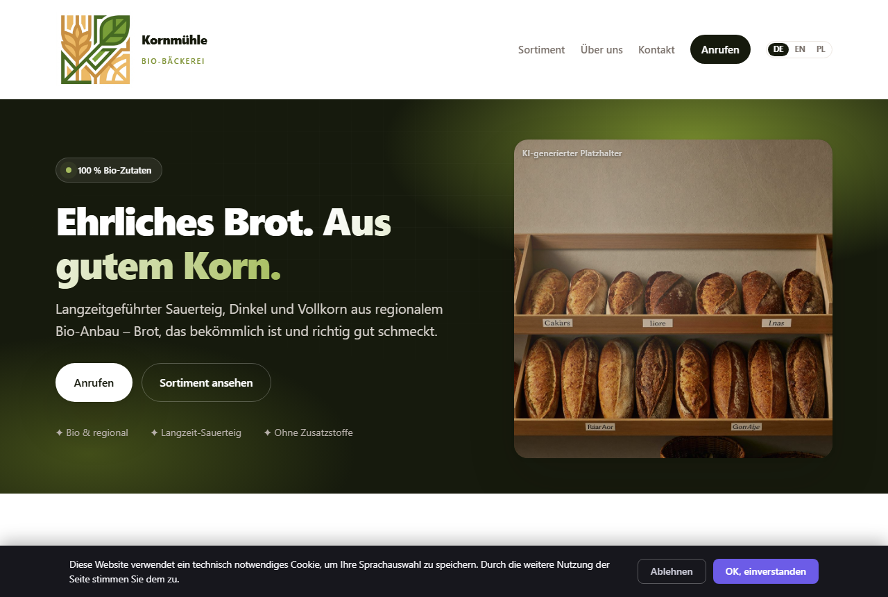 Bio-Bäckerei