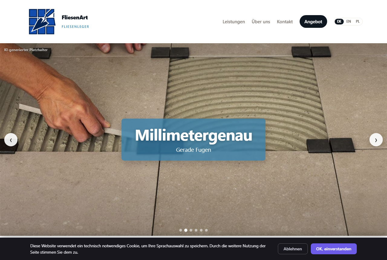Fliesenleger