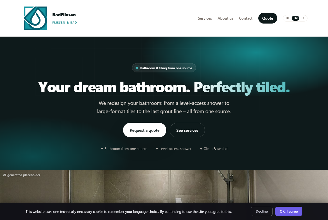Tiling & bathrooms