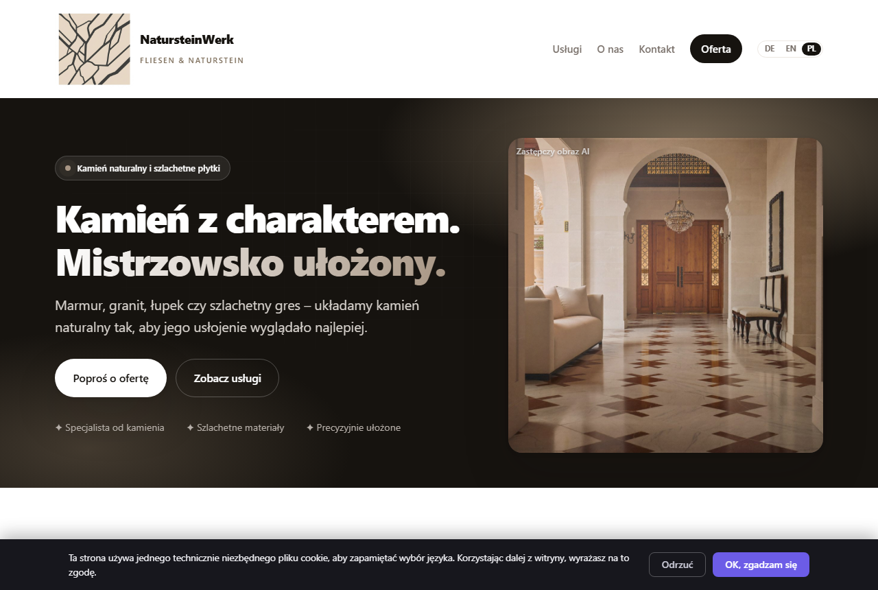 Płytki i kamień naturalny