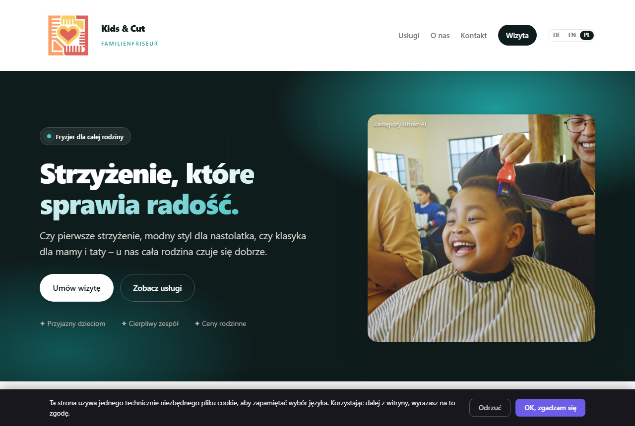 Fryzjer rodzinny