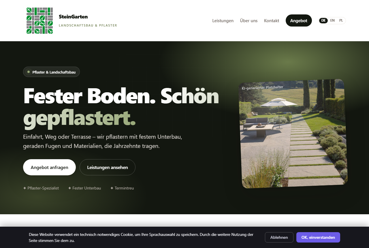 Landschaftsbau & Pflaster