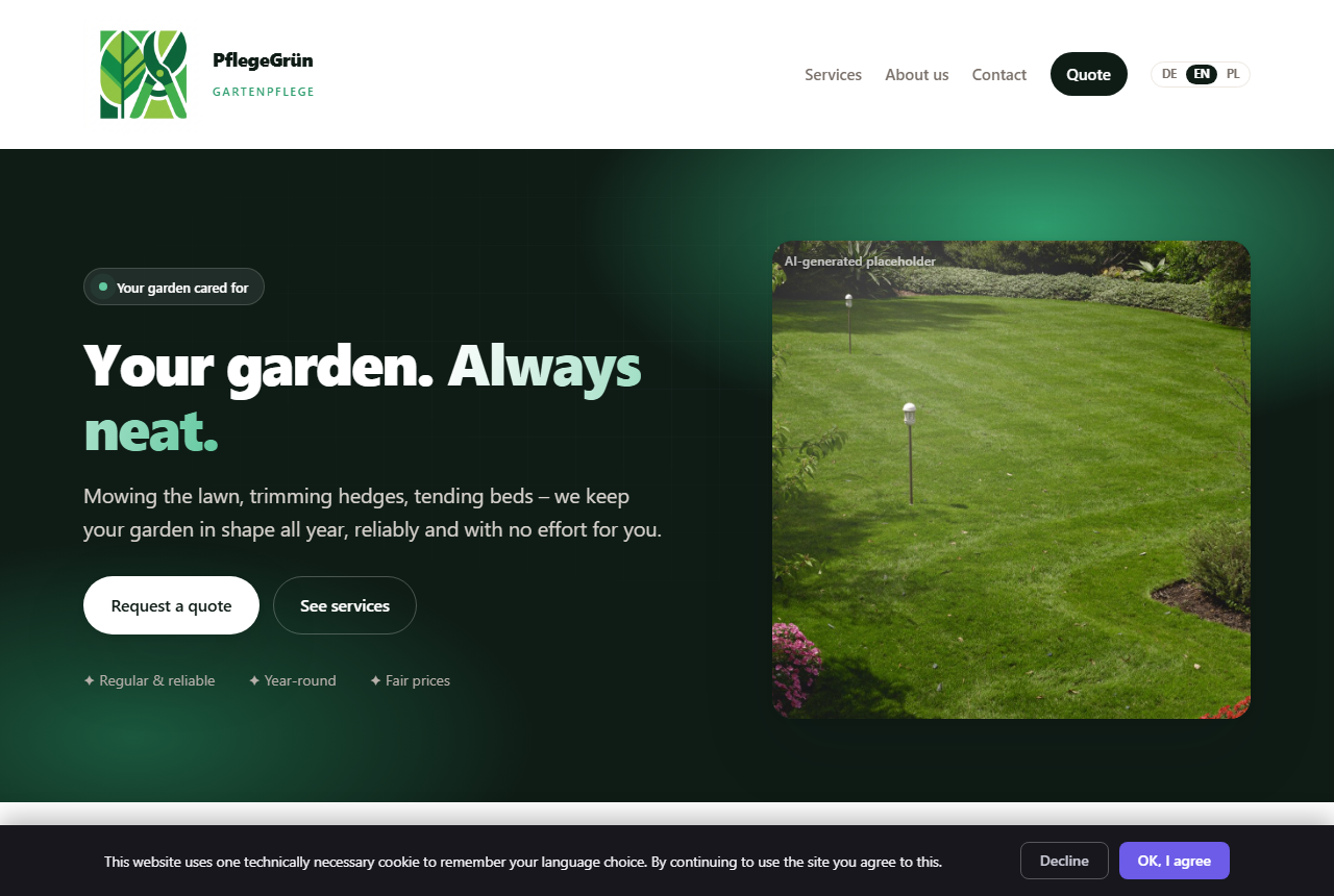 Garden maintenance