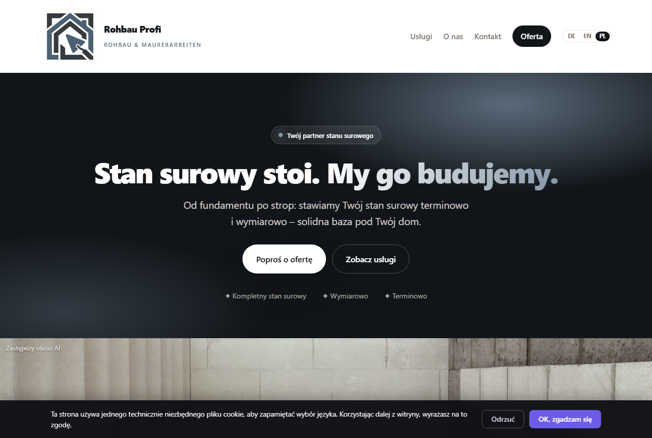 Stan surowy i murarstwo
