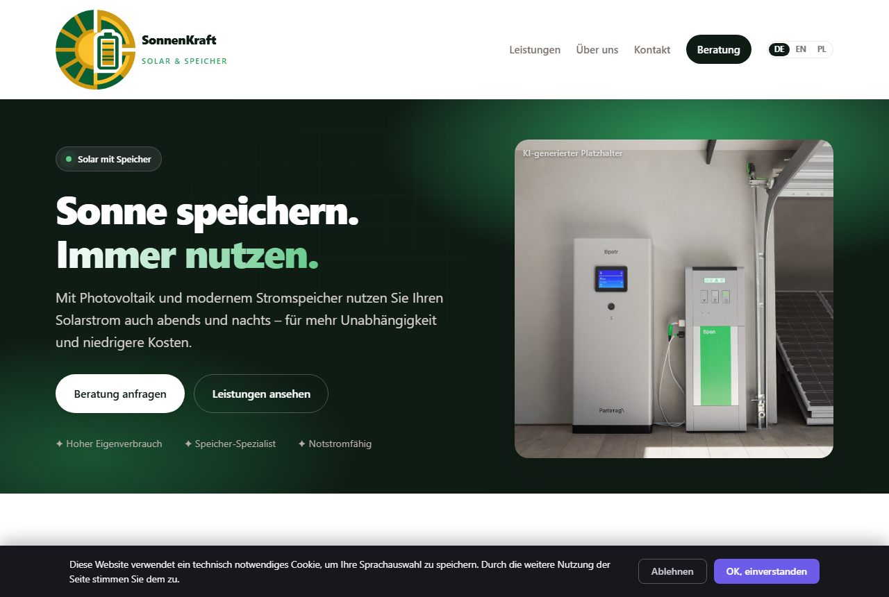 Photovoltaik & Speicher
