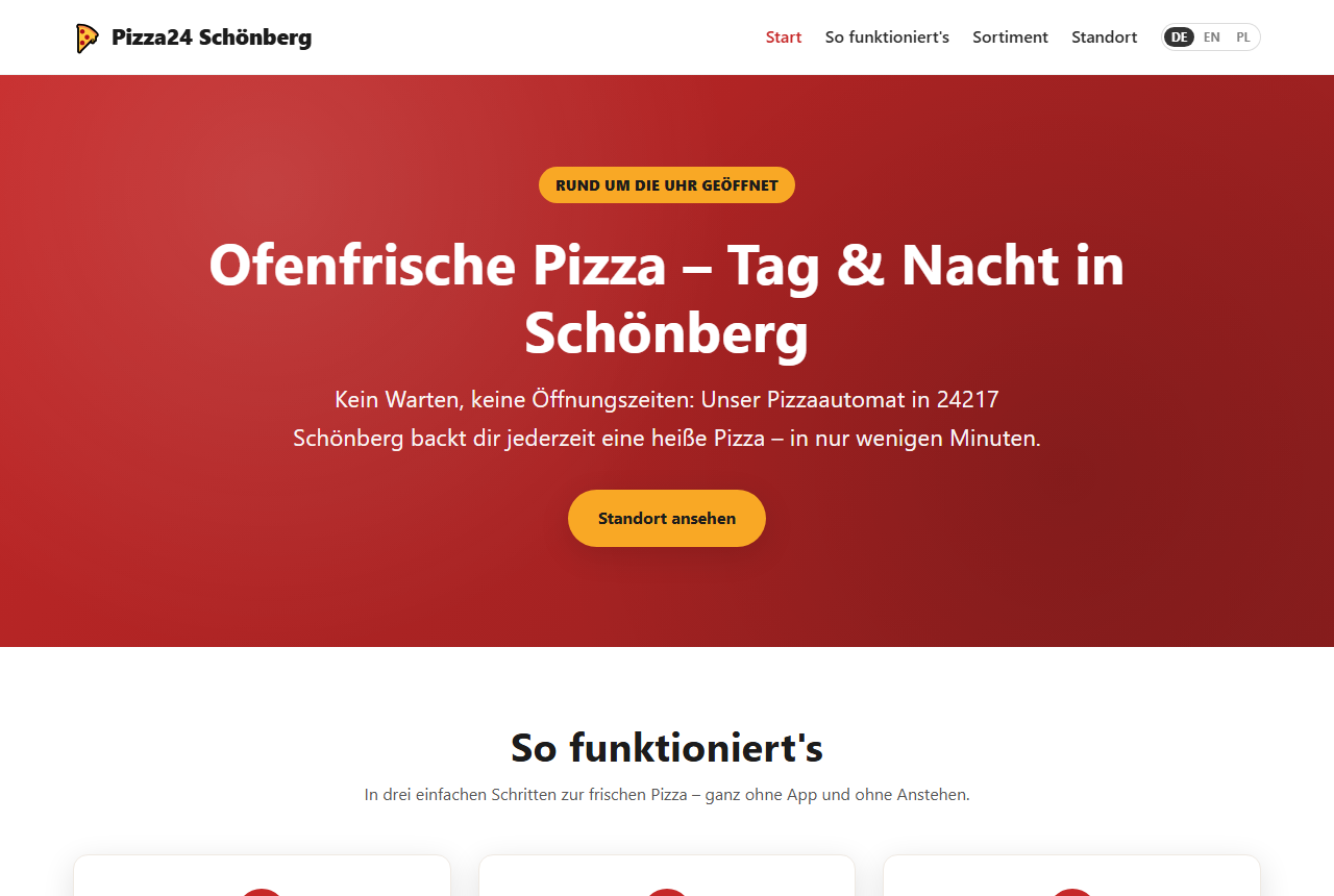Gastronomie & 24/7-Automat