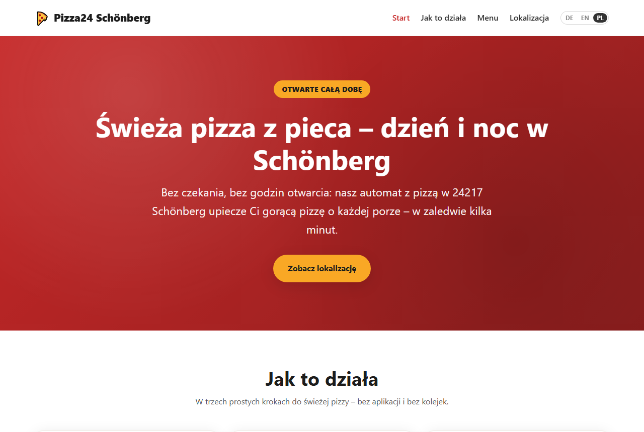 Gastronomia i automat 24/7