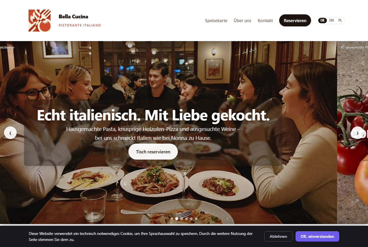 Restaurant · Italienisch