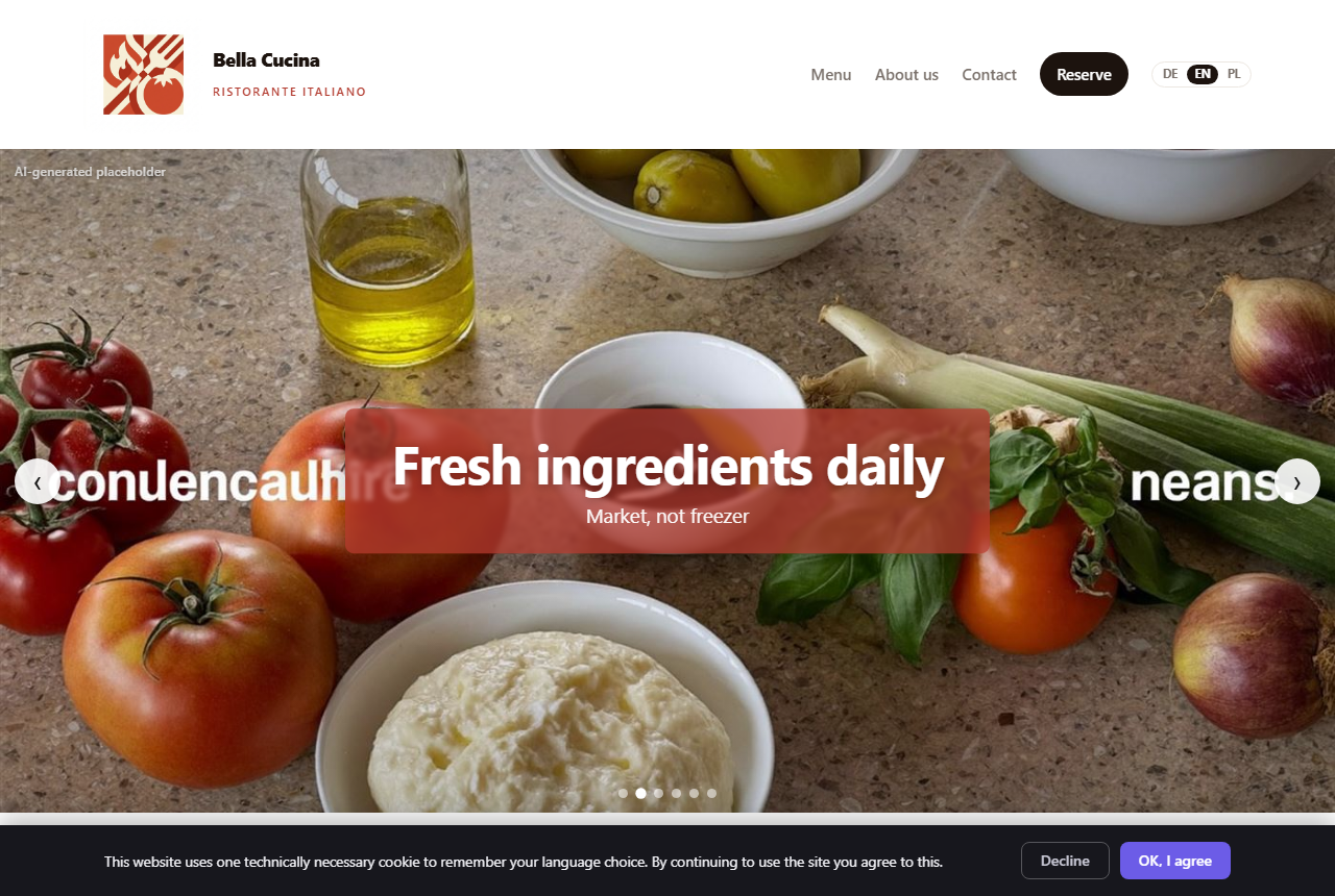 Restaurant · Italian