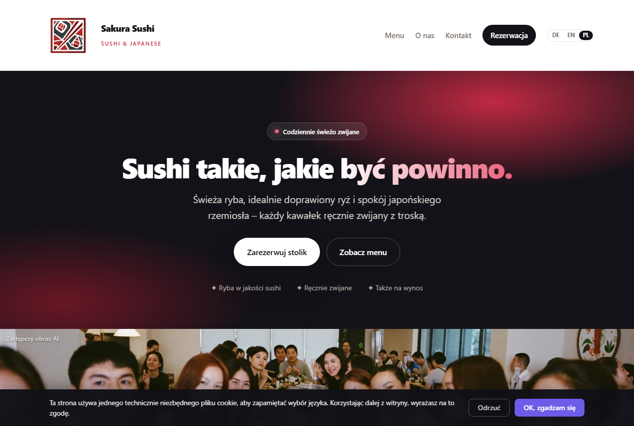 Restauracja · Sushi i japońska
