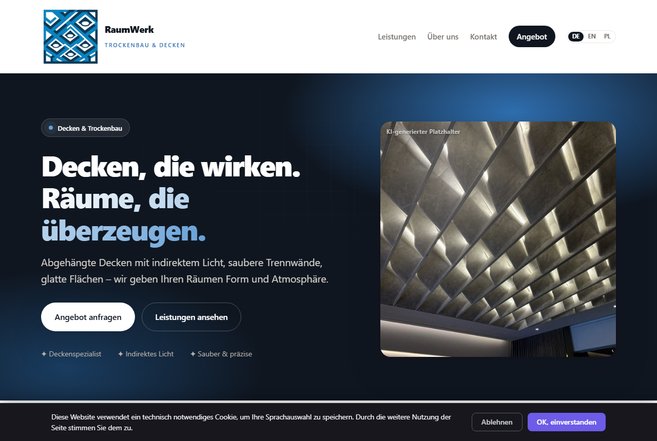 Trockenbau & Decken