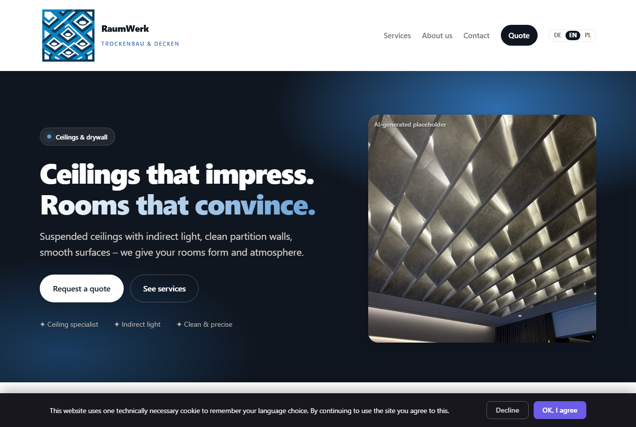 Drywall & ceilings