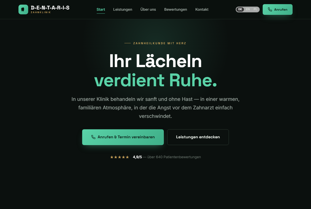 Zahnarztpraxis · Design 3